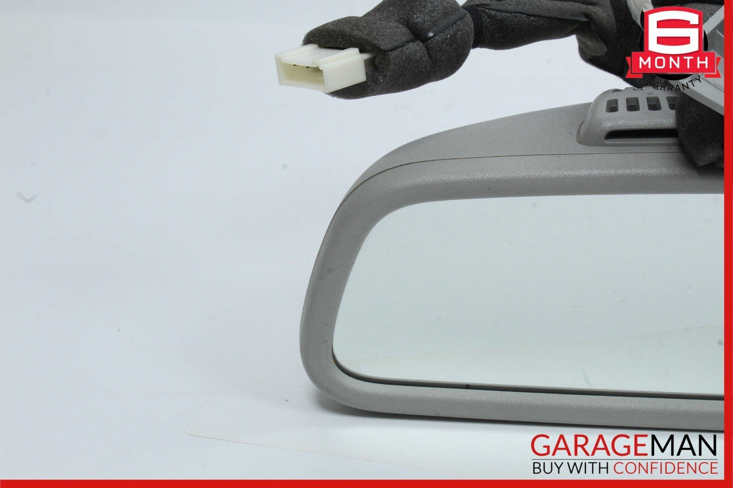 10-16 Mercedes W204 C300 4Matic E350 E400 Interior Rear View Mirror Gray OEM