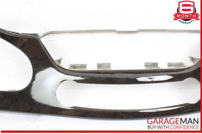 06-11 Mercedes W219 CLS550 CLS500 Center Dash Trim Panel Cover Bezel Wood OEM