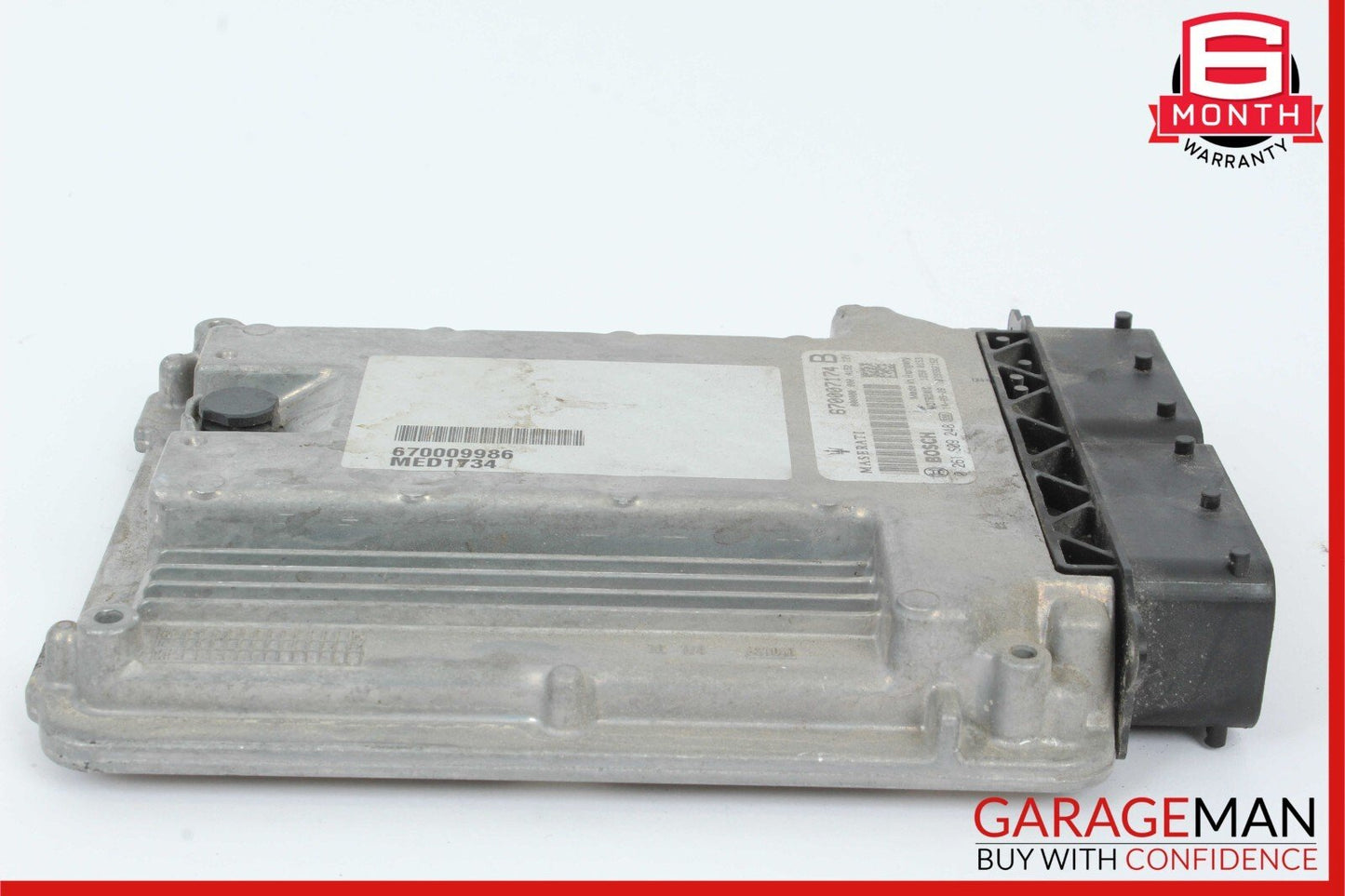 14-17 Maserati Ghibli ECU ECM Engine Computer Control Module Unit 670007174 OEM