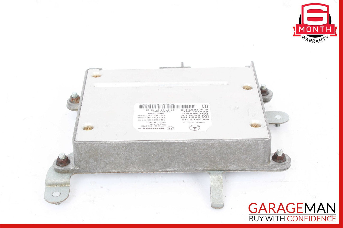 07-13 Mercedes W221 S550 S600 S63 AMG Bluetooth Control Module 2218207485 OEM