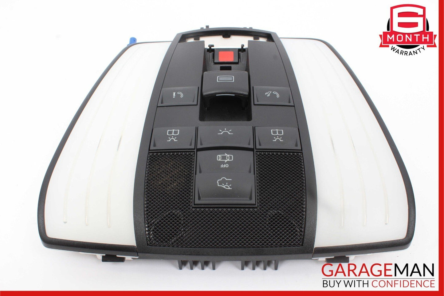 08-14 Mercedes W212 E350 C300 Overhead Dome Light Lamp Reading Map Black OEM