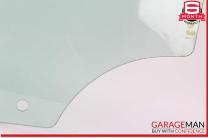 17-20 BMW 530E Rear Left Driver Side Door Window Glass OEM