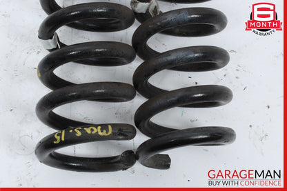 14-17 Maserati Ghibli Rear Right & Left Suspension Coil Spring Absorber Set OEM