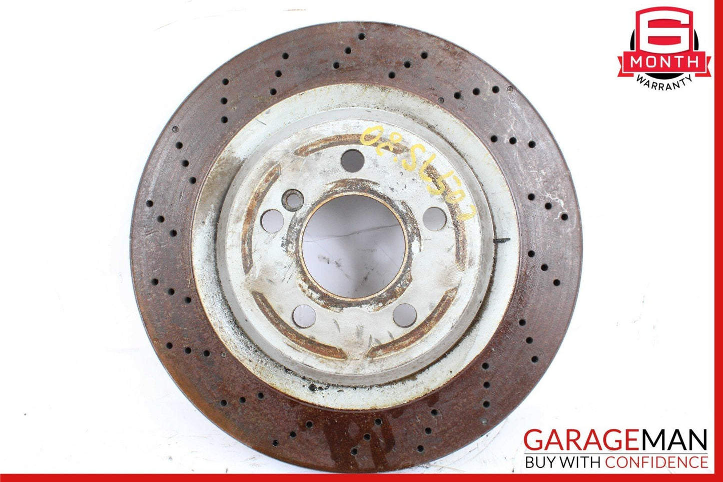 03-12 Mercedes R230 SL500 SL550 Front Left & Right Brake Rotors Disc Set of 2