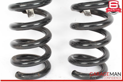 14-17 Maserati Ghibli Rear Right & Left Suspension Coil Spring Absorber Set OEM