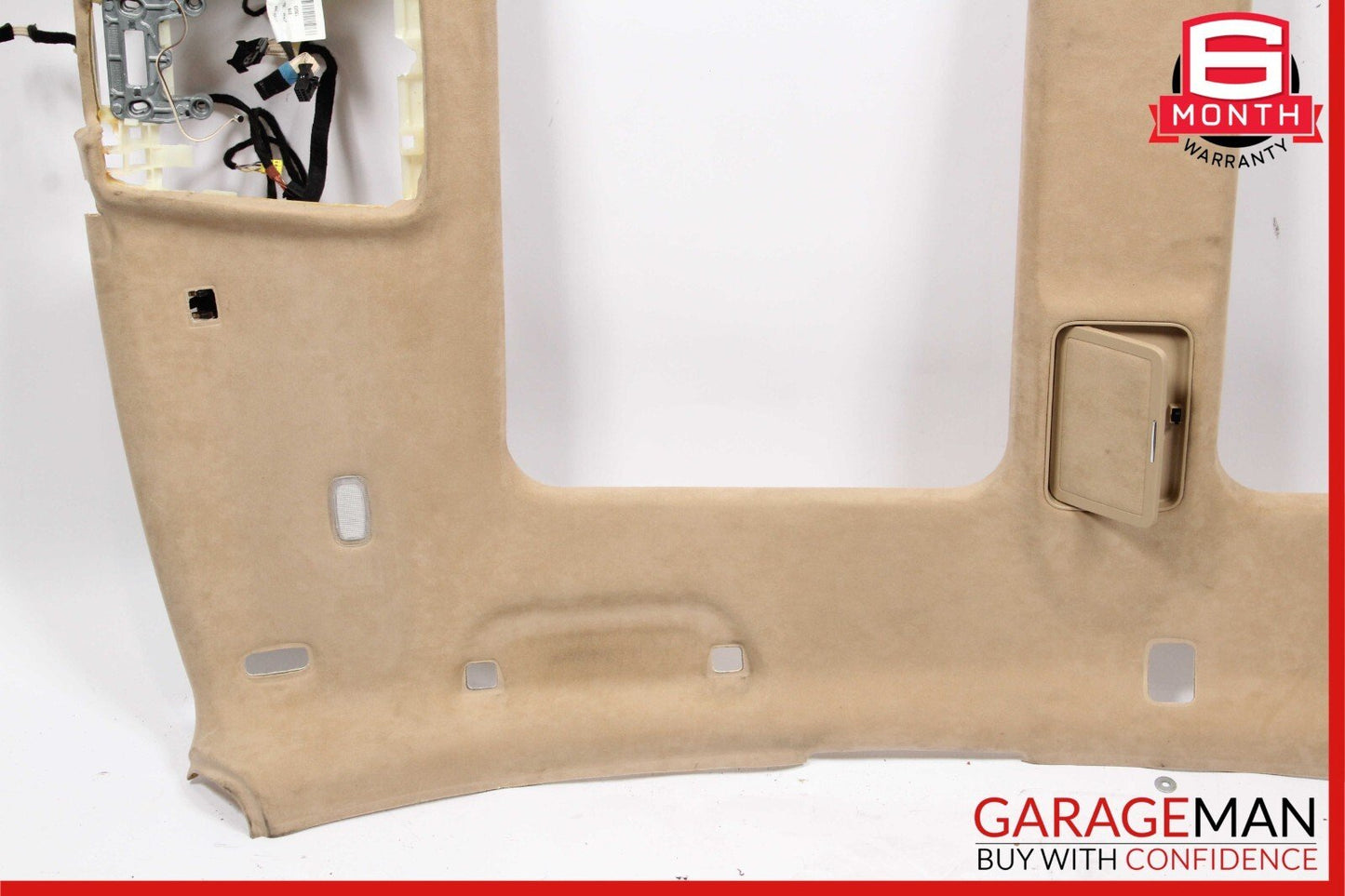 07-09 Mercedes W221 S450 S550 Panoramic Interior Roof Ceiling Headliner Beige