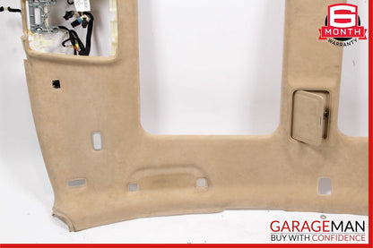 07-09 Mercedes W221 S450 S550 Panoramic Interior Roof Ceiling Headliner Beige
