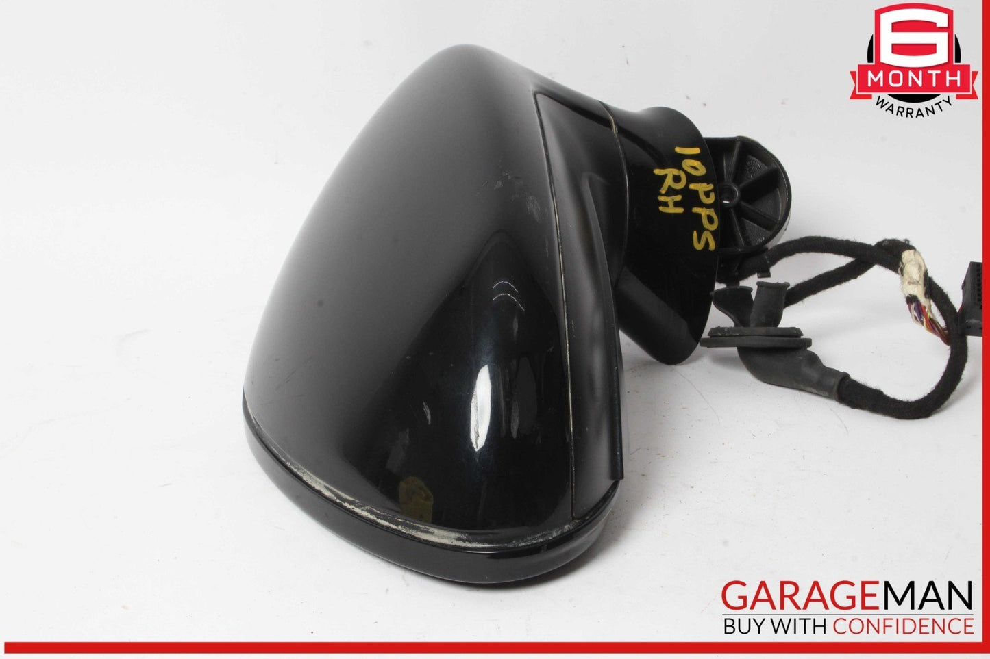 10-13 Porsche Panamera 970 Right Passenger Side Rear View Door Mirror Black OEM