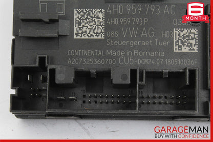 15-24 PORSCHE MACAN FRONT LEFT SIDE DOOR CONTROL MODULE OEM 4H0959793AC