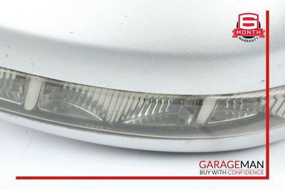07-09 Mercedes W211 E550 E63 AMG Front Left Side Mirror Door Rear View Silver