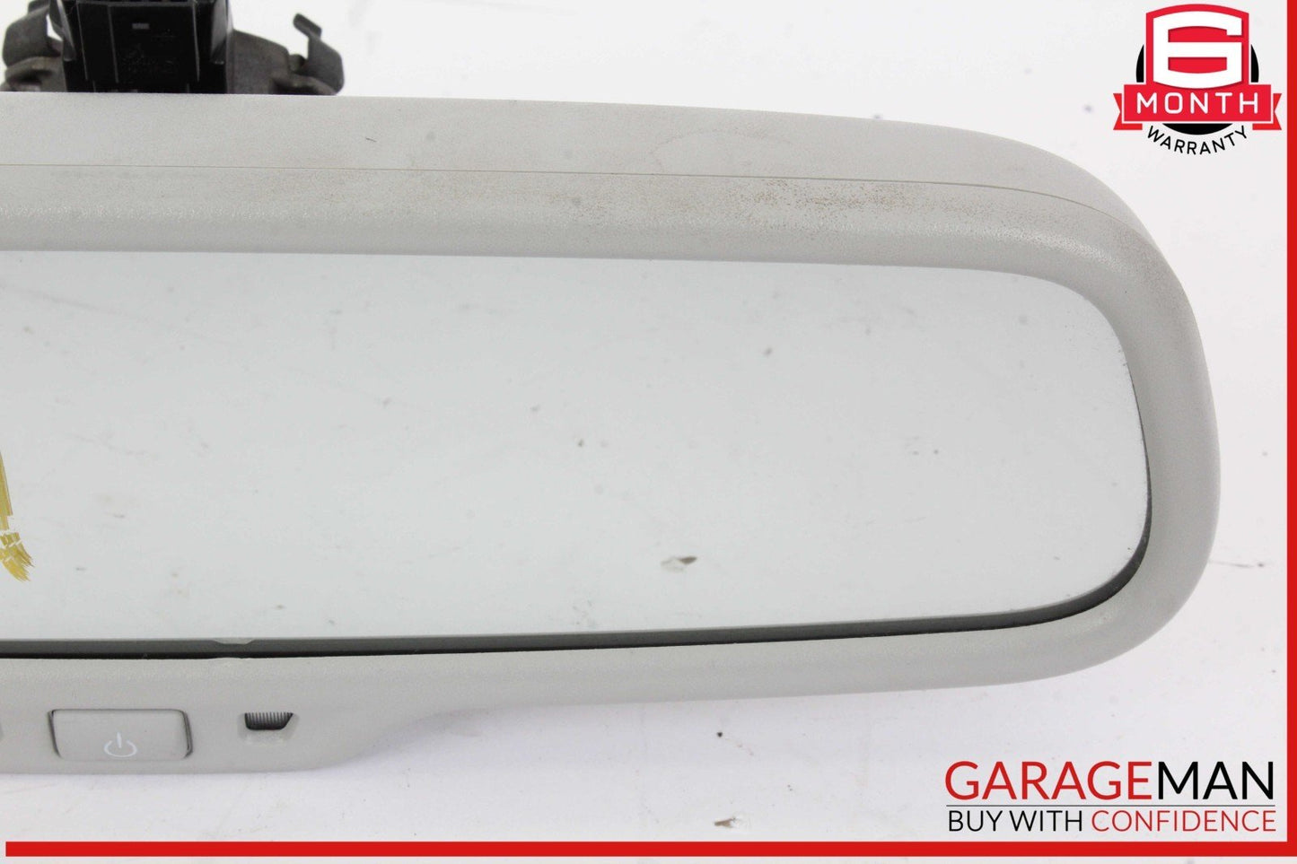 13-17 Audi A4 S4 Q5 Front Upper Windshield Interior Rear View Mirror Gray OEM