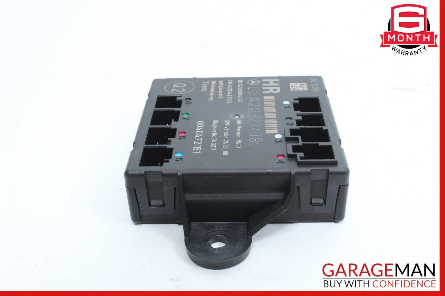 08-18 Mercedes X204 GLK350 E350 C350 Rear Right Side Door Control Module Unit