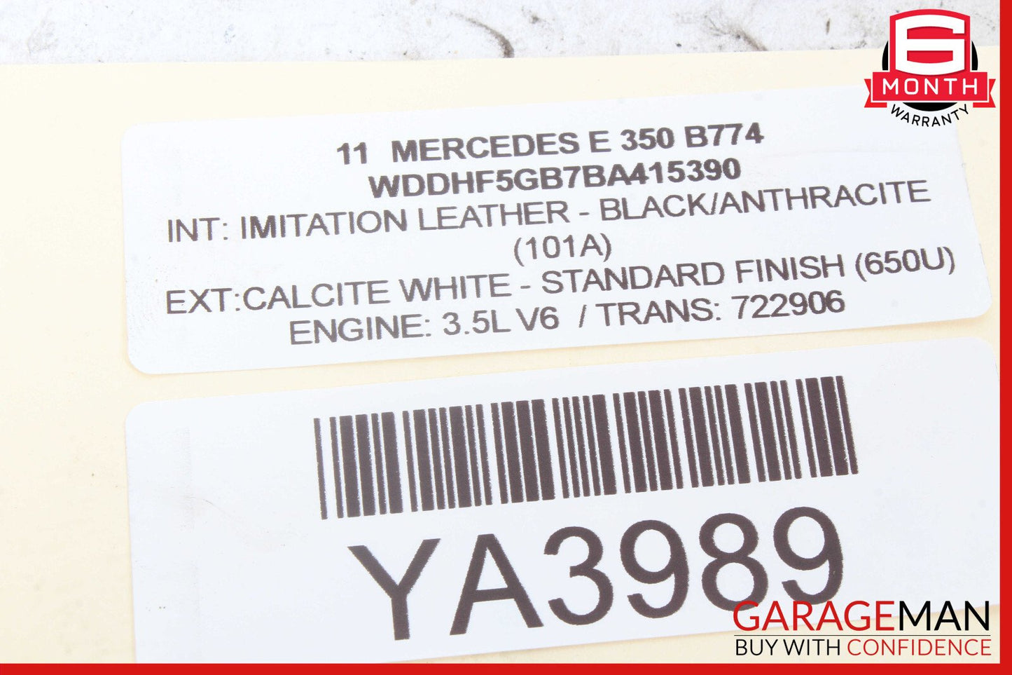 08-18 Mercedes W204 C250 SLK350 E400 Front Left Side Door Control Module OEM