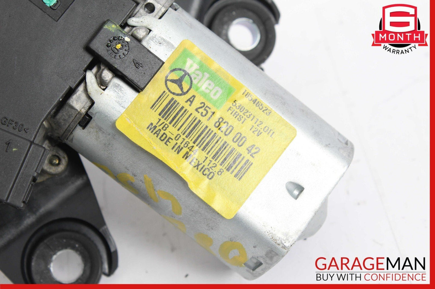 06-13 Mercedes X164 GL450 ML500 R350 Rear Glass Windshield Wiper Motor Unit OEM
