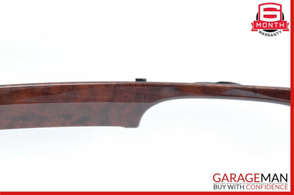 10-13 Mercedes W221 S550 S400 Center Dashboard Dash Trim Molding Brown Wood OEM