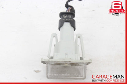 08-14 Mercedes W204 C250 Left or Right License Plate Lamp OEM