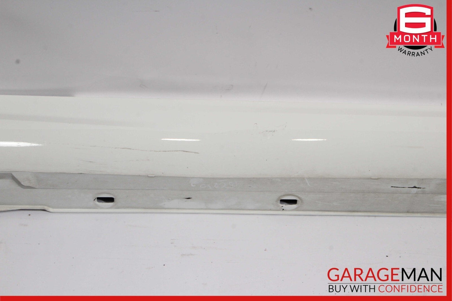 12-14 Mercedes W204 C350 C250 Coupe Sport Right Side Rocker Skirt Moulding White