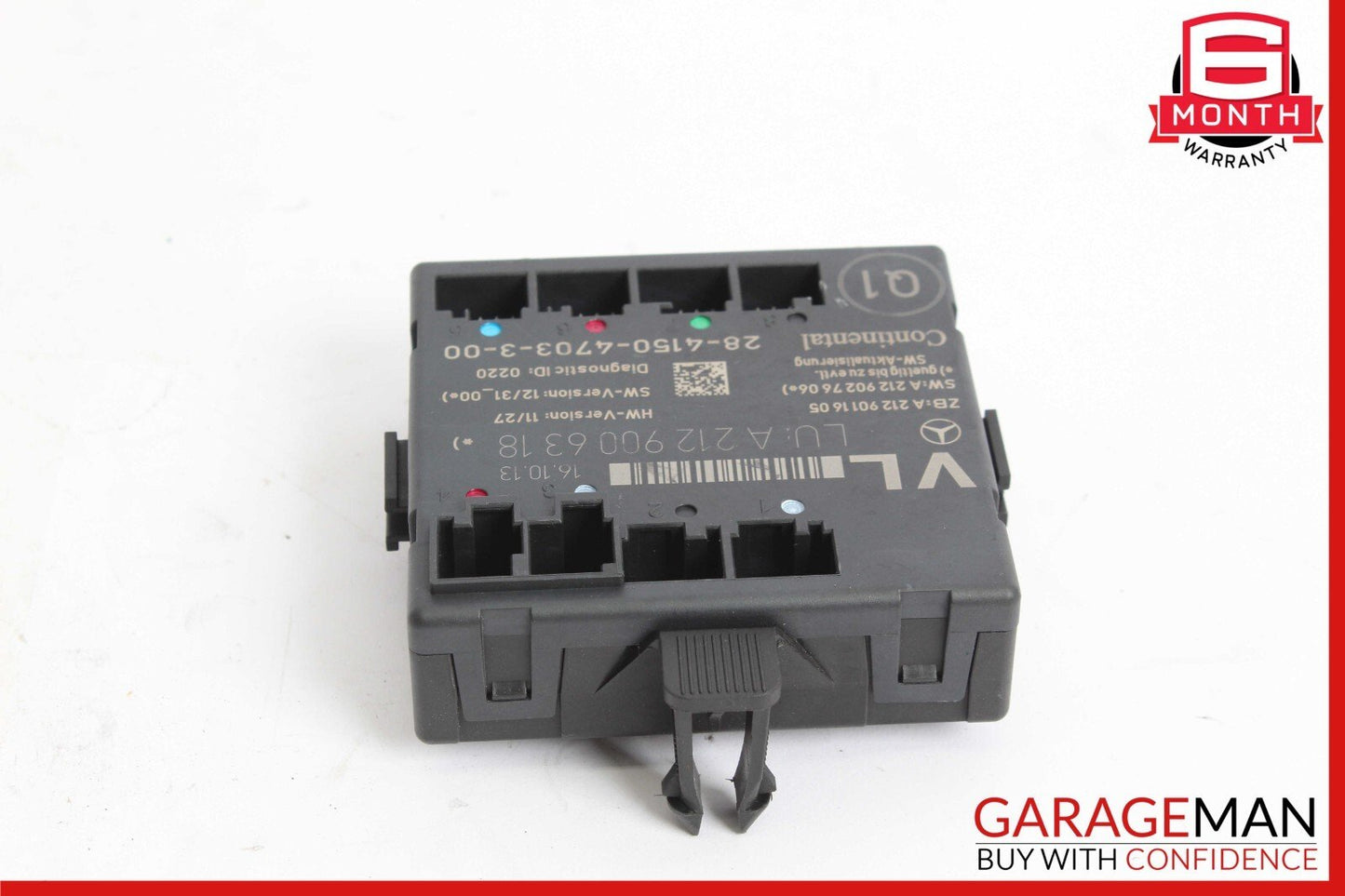 08-15 Mercedes X204 GLK350 C350 Front Left Side Door Control Module Unit OEM