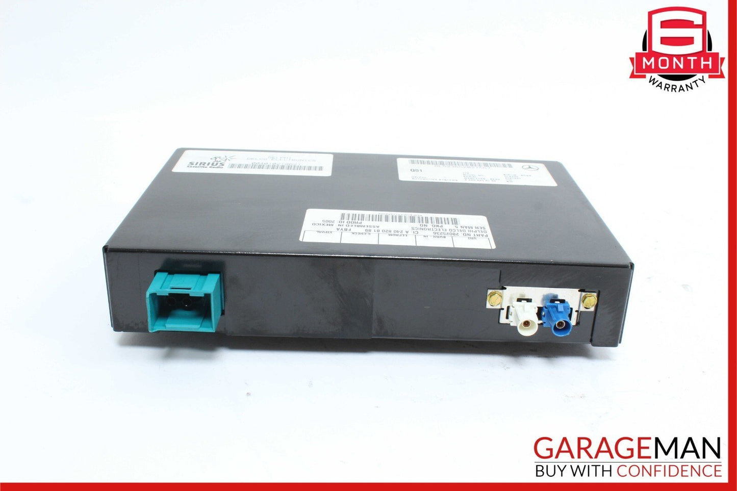 03-11 Mercedes ML350 R350 SLK350 Sirius Satellite Radio Receiver Module Unit OEM