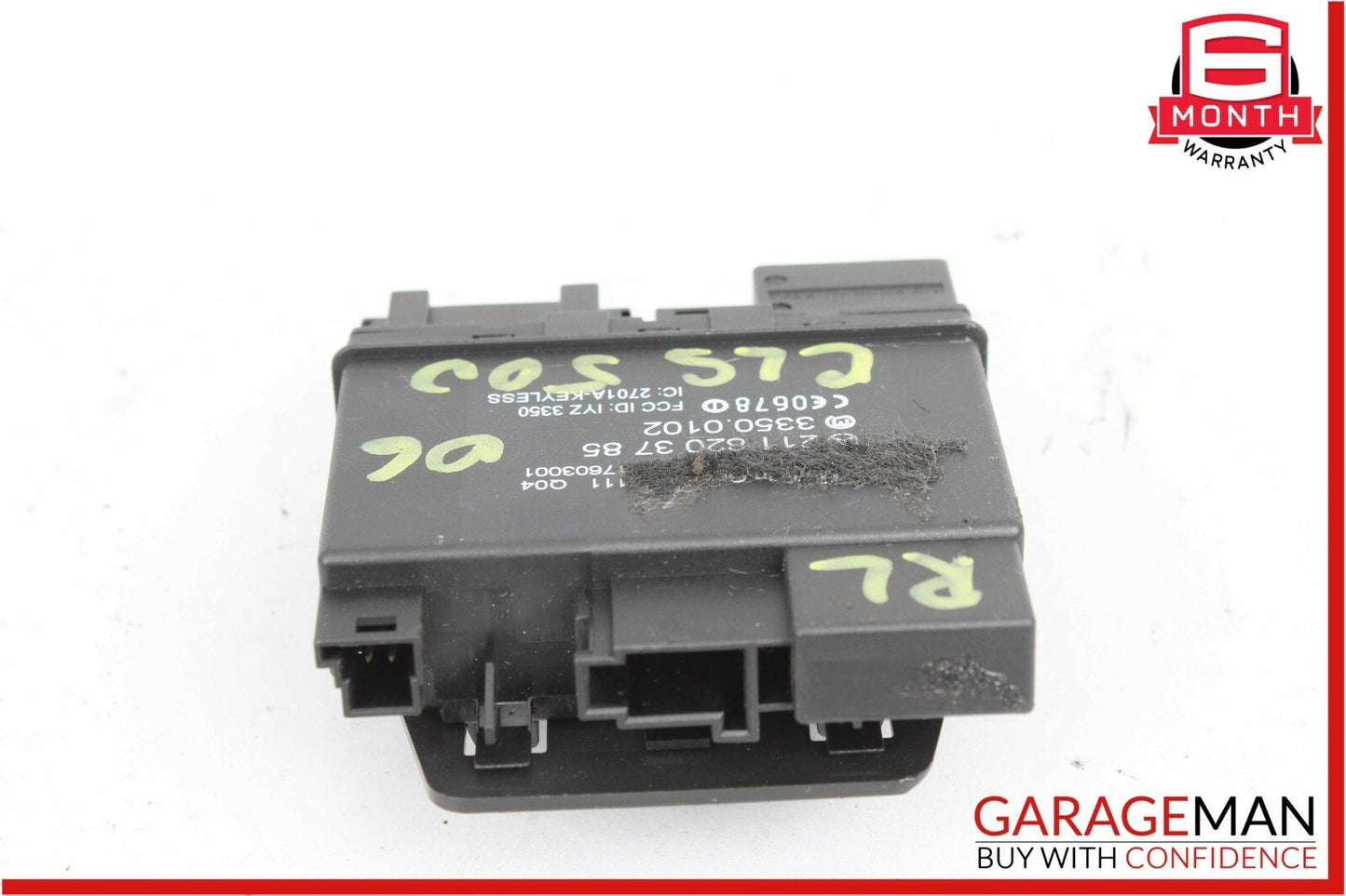 06-11 Mercedes W219 CLS55 AMG CLS500 Rear Door Keyless Go Control Module OEM