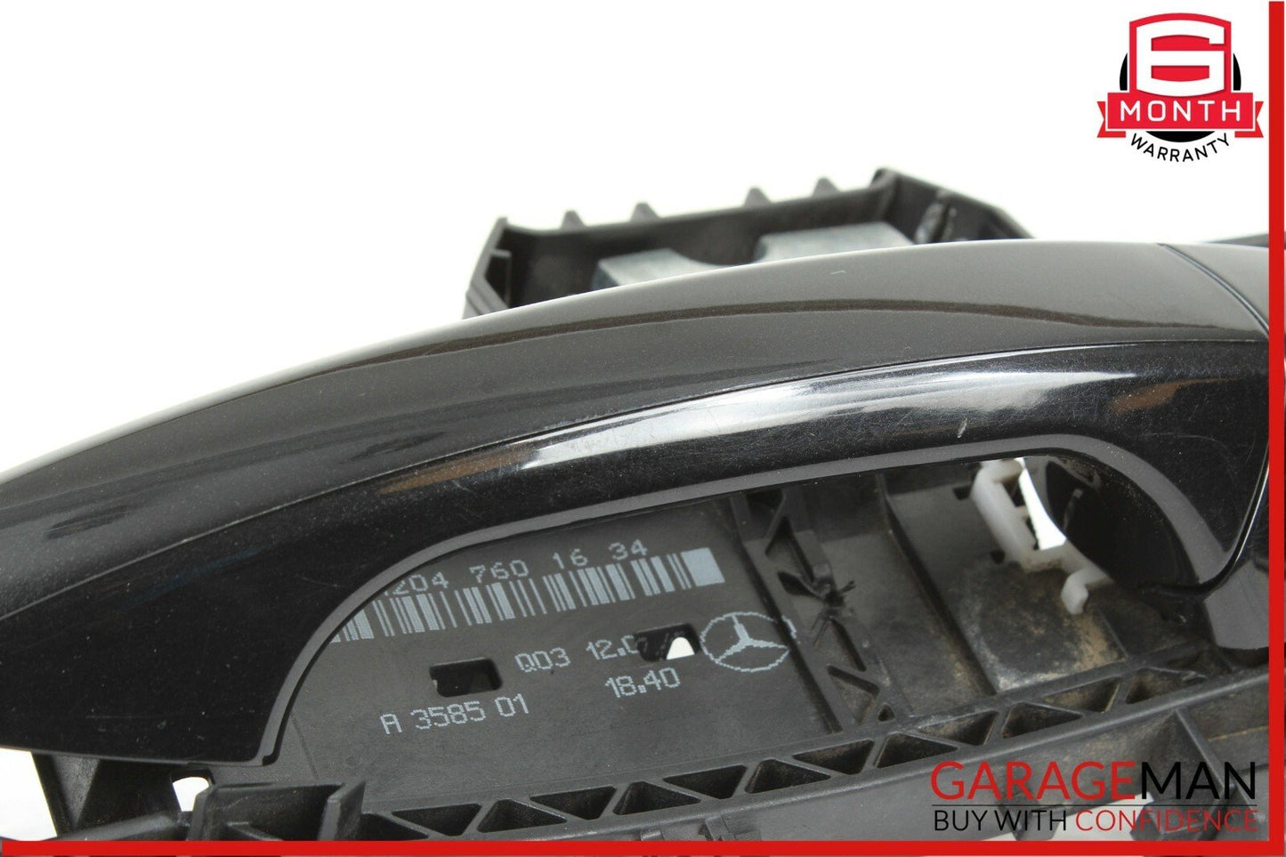 08-14 Mercedes W204 C250 Rear Right Passenger Side Exterior Door Handle Black