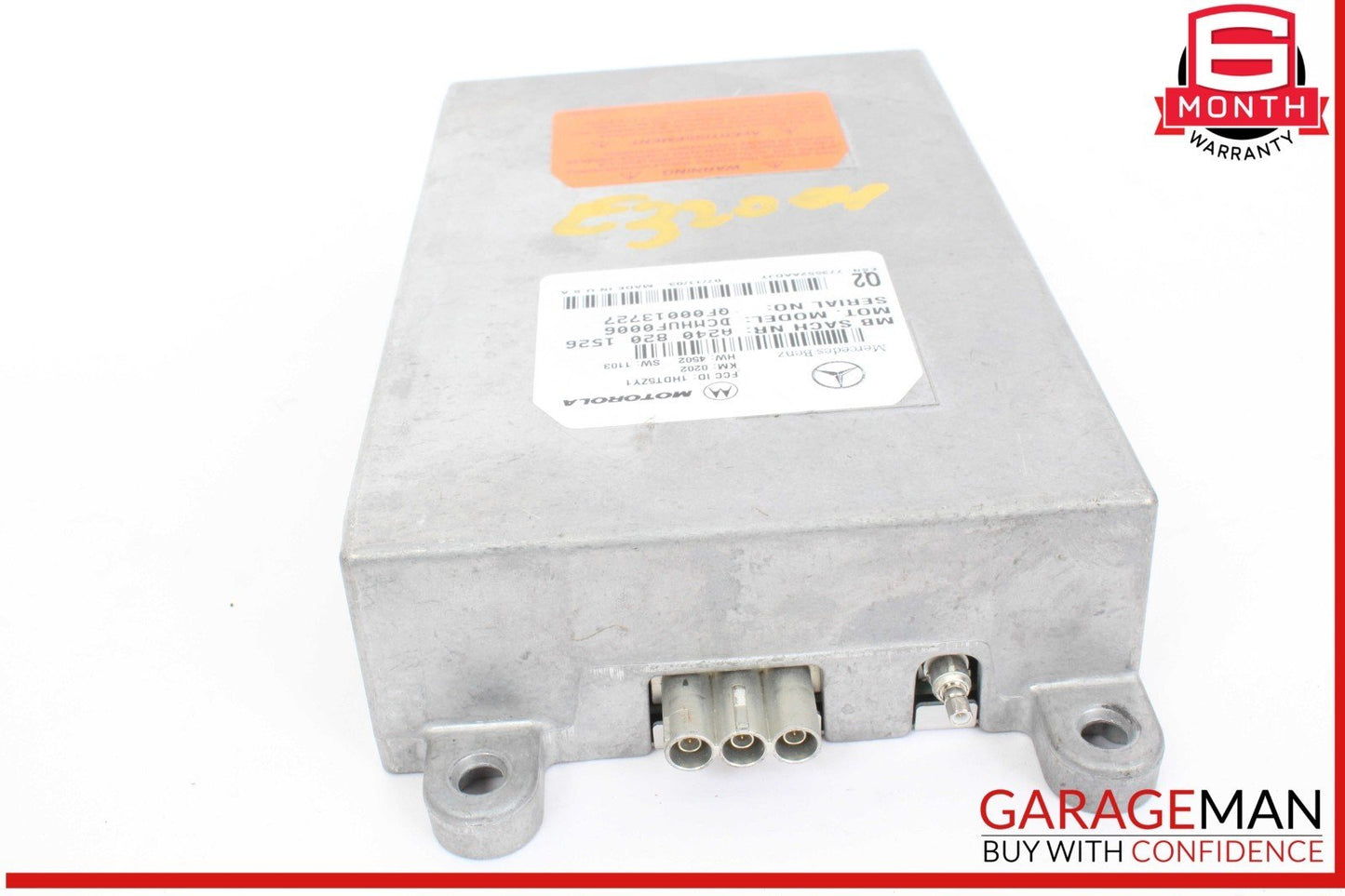 00-06 Mercedes W211 E320 4MATIC Voice Command Control Module 2408201526 OEM