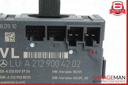 08-14 Mercedes W207 E350 Front Left Driver Side Door Control Module OEM