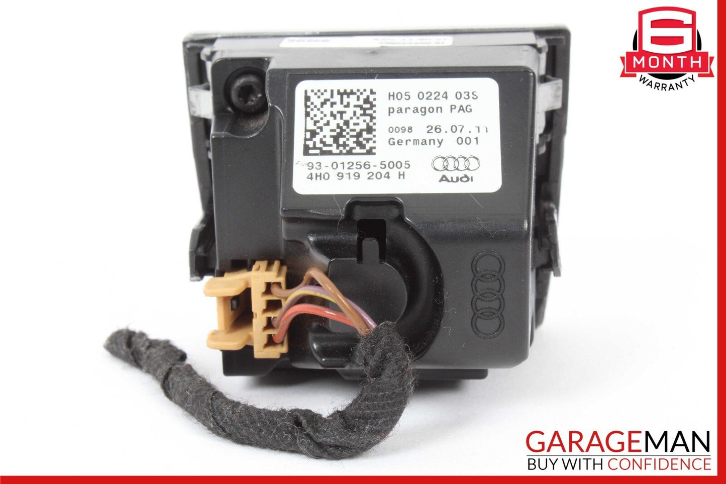 11-18 Audi A8 Quattro Dash Analog Clock 4H0919204