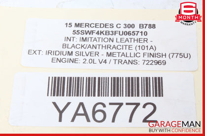 15-18 Mercedes W205 C300 C350e Front Left Side Door Control Module Unit OEM
