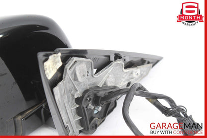 10-13 Mercedes W221 S400 S600 Front Left Side Mirror Door Rear View Black OEM
