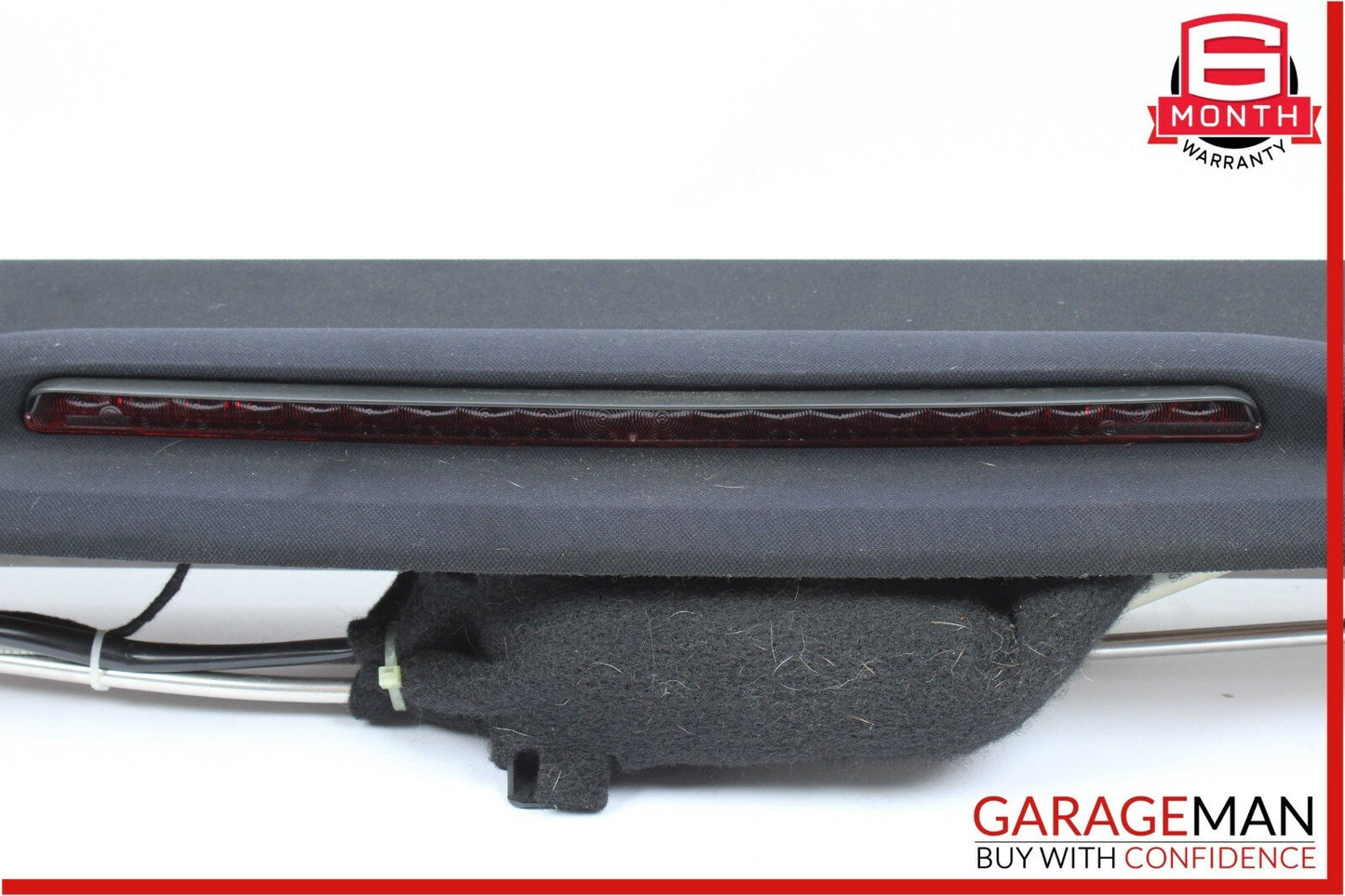 07-13 Mercedes W221 S550 Rear Window Sunshade Roller Blind Brake Light Assembly