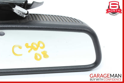 08-11 Mercedes W204 C300 C250 Interior Rear View Mirror Black OEM