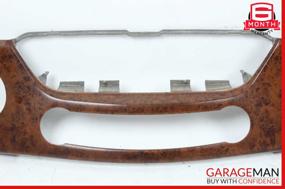 06-11 Mercedes W219 CLS500 Dashboard Dash Cluster Bezel Trim Cover Bezel Wood