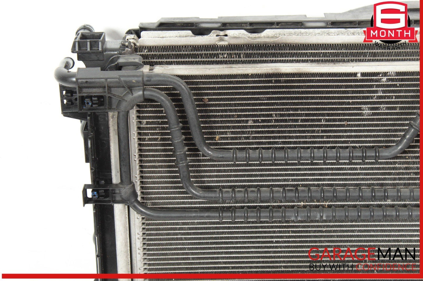 12-15 Mercedes W204 C250 Engine Motor Cooling Radiator A/C AC Condenser Assembly