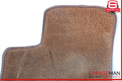 03-10 Bentley Continental GTC Front & Rear Floor Mat Carpet Cover Set of 4 OEM