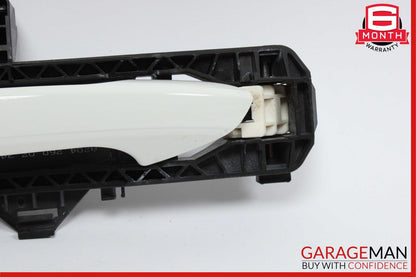 08-11 Mercedes W204 C300 Rear Left Driver Side Exterior Door Handle White OEM