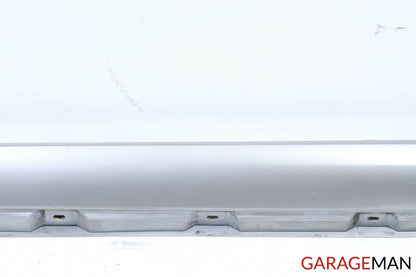06-09 Mercedes W251 R350 Left Driver Side Rocker Skirt Molding Panel Silver OEM
