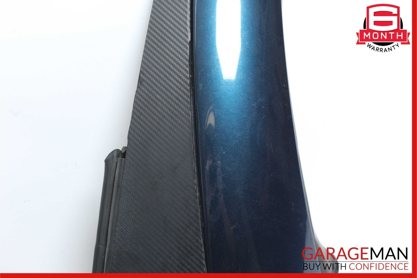 05-11 Mercedes R171 SLK350 Rear Right Side Window Roof C Pillar Panel Blue