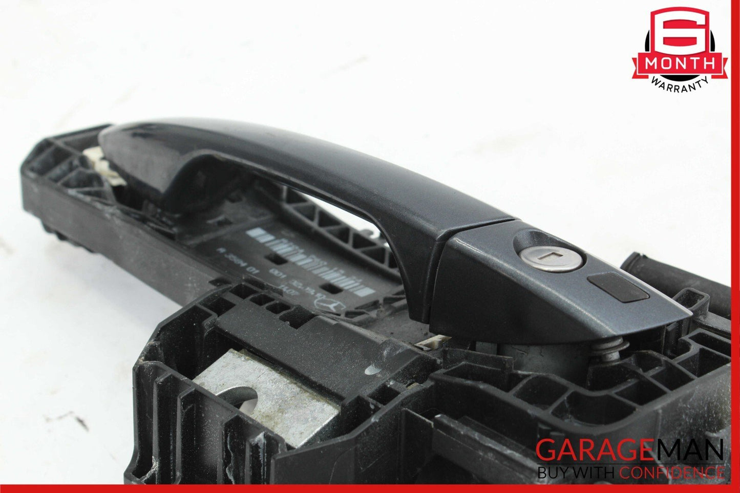 10-13 Mercedes W212 E350 Front Left Exterior Door Handle Assembly Tenorite Gray
