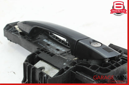 10-13 Mercedes W212 E350 Front Left Exterior Door Handle Assembly Tenorite Gray
