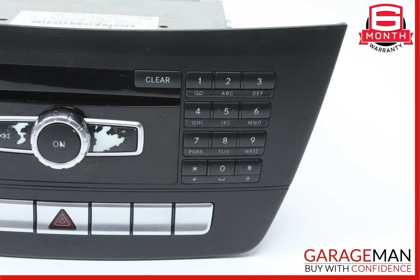12-14 Mercedes W204 C250 C300 Navigation Comand Head Unit DVD CD Radio Audio OEM