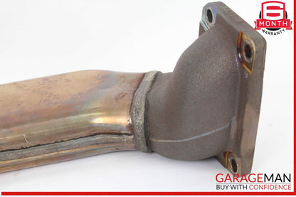 12-18 Mercedes W218 CLS550 4.6L Left Exhaust Pipe Adapter 2781400908 OEM