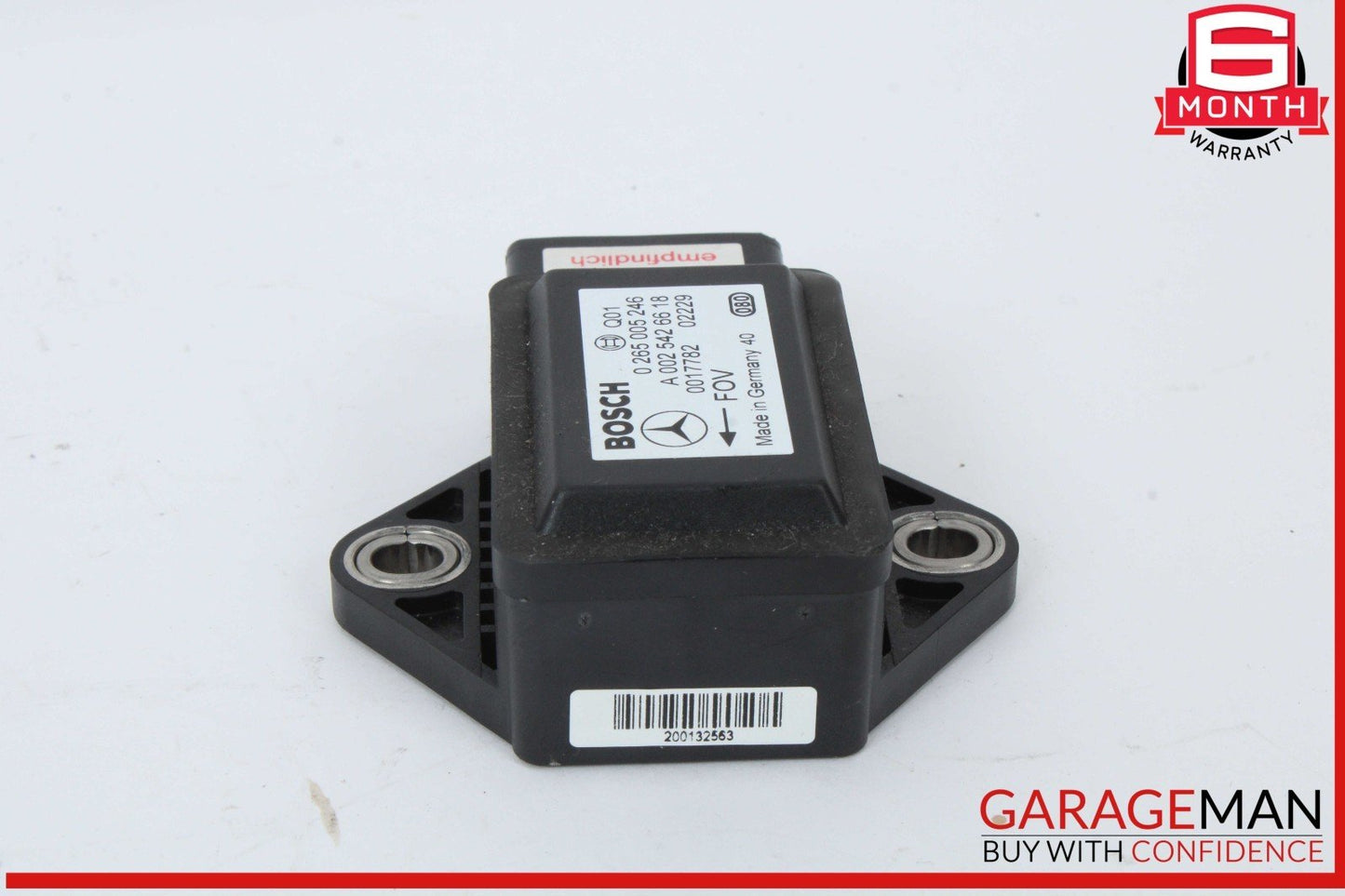 03-11 Mercedes R230 SL500 CLS350 Yaw Turn Rate Acceleration Sensor OEM