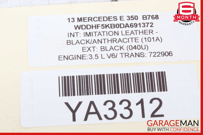 08-18 Mercedes GLK250 C250 E350 Front Right Side Door Controller Module Unit