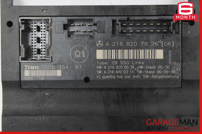 07-14 Mercedes W216 CL550 CL63 AMG Front Left Driver Seat Control Module OEM