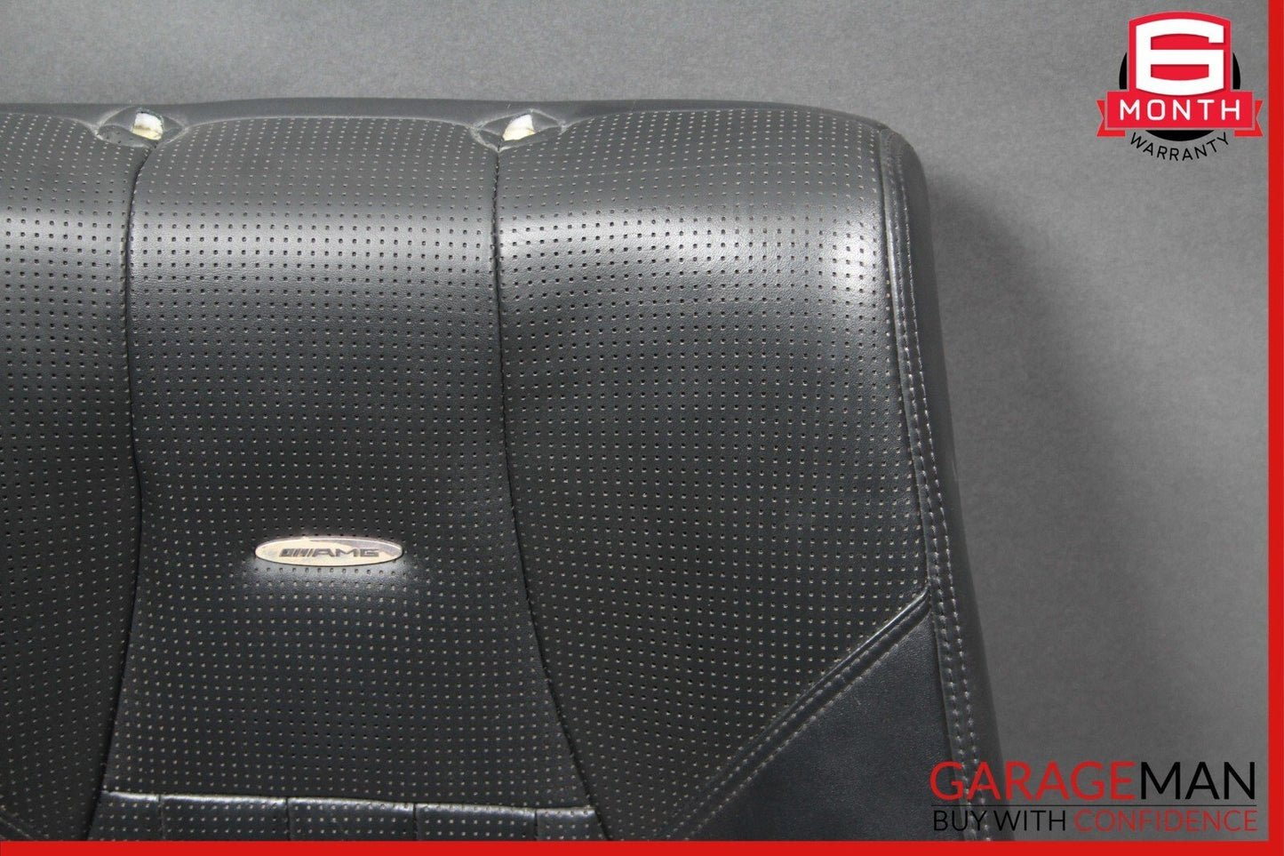 03-06 Mercedes W220 S55 AMG Front Left / Right Top Upper Seat Cushion Black