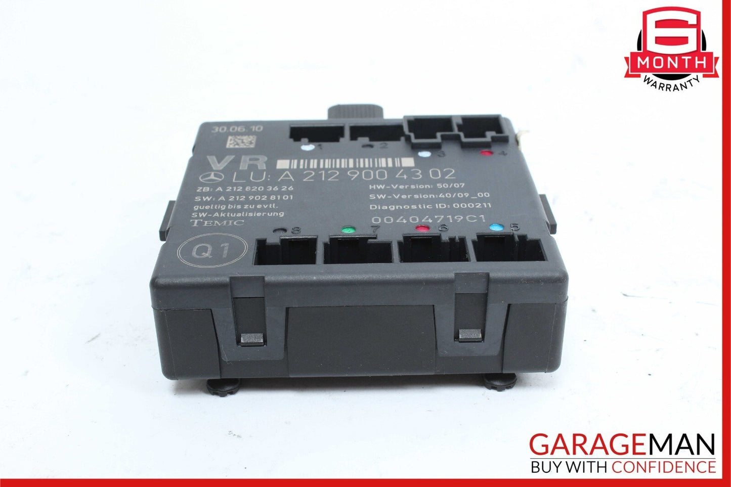 08-18 Mercedes C250 E350 CLS400 E400 Front Right Side Door Control Module Unit