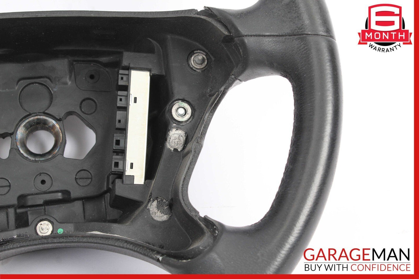 06-09 Mercedes W211 E350 E550 CLS500 CLS550 4 Spoke Steering Wheel Black