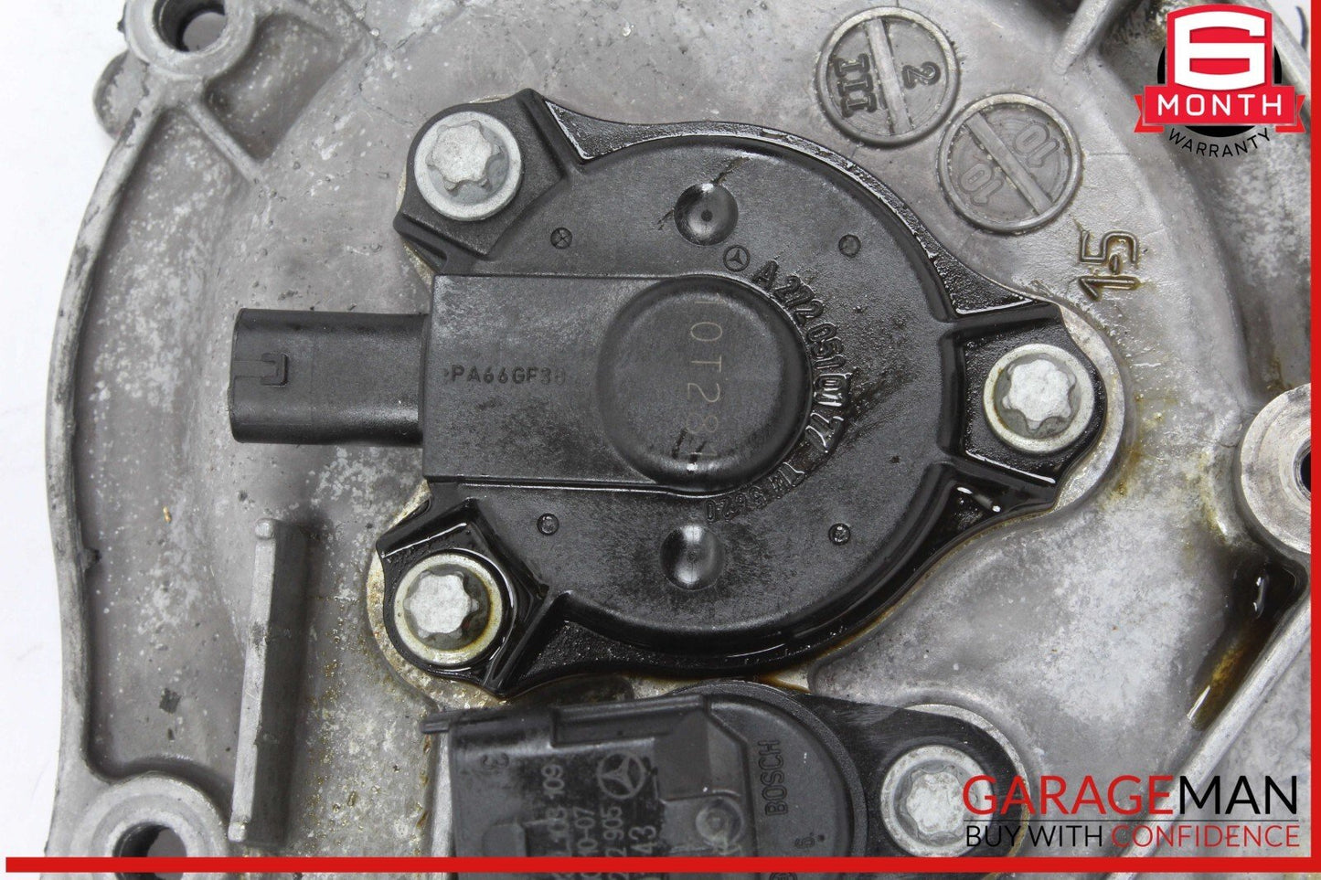 05-13 Mercedes W212 E350 Wagon Front Left Side Engine Timing Chain Cover Plate