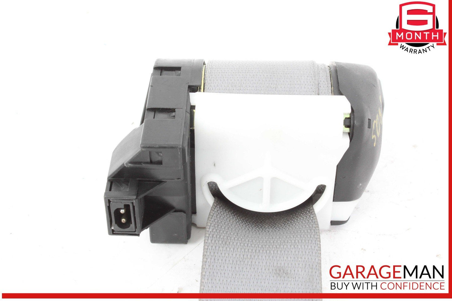 92-95 Mercedes W140 500SEL Rear Left Side Seatbelt Seat Belt Retractor Grey OEM